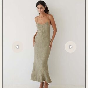 Bahhgoose Nuage Sage Dress